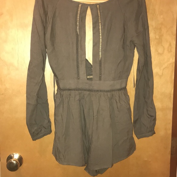 Army Green TOBI Romper - Picture 6 of 6